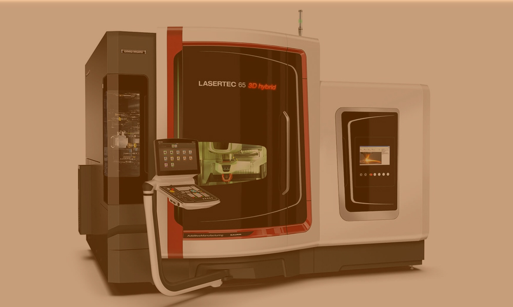 Фрезерный станок с ЧПУ + лазерный режущий станок + 3D-принтер для печати металлом